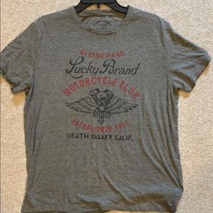 Lucky Brand Motorcycle Club shirt!